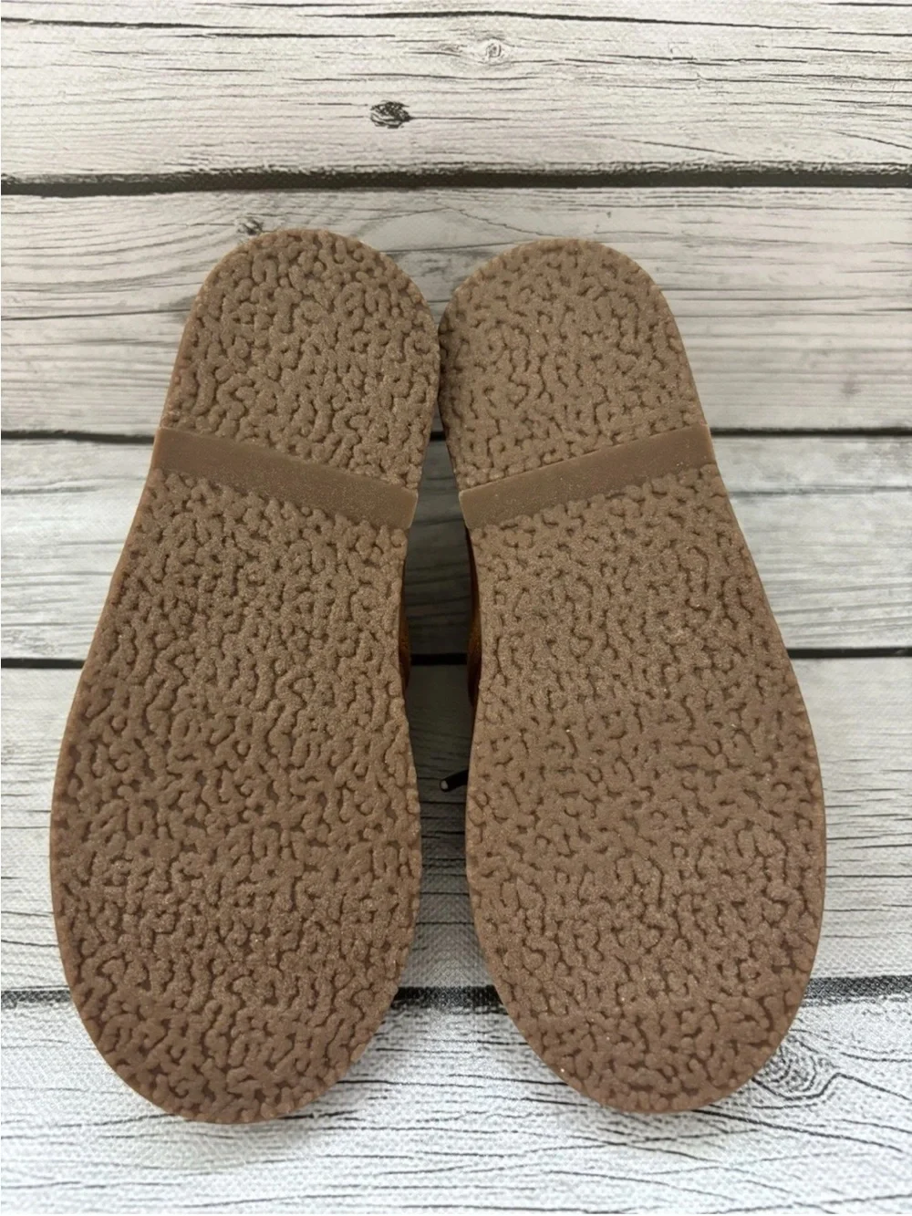 Baby Gap Toddler Sherpa Lined Boots Size 10 Brown Lace Tie Winter Booties NEW